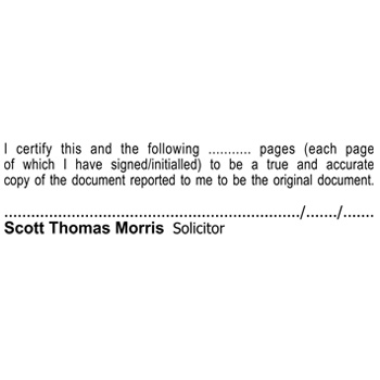 Solicitor Stamps