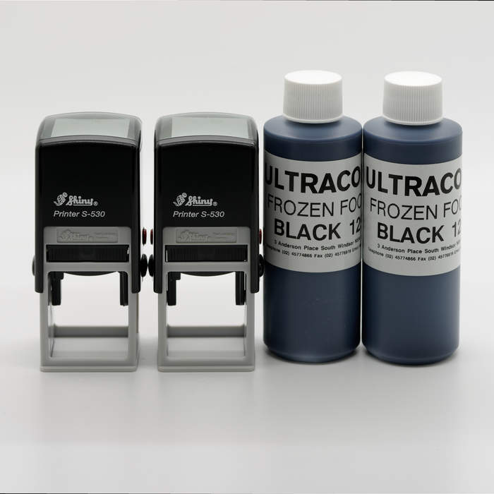 Night Club Stamp Kit with Standard Black Ink