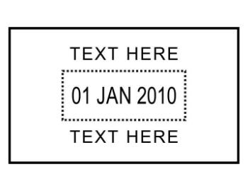 Heavy duty changeable dater stamp