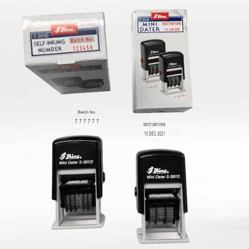 Self Inking Date Stamps