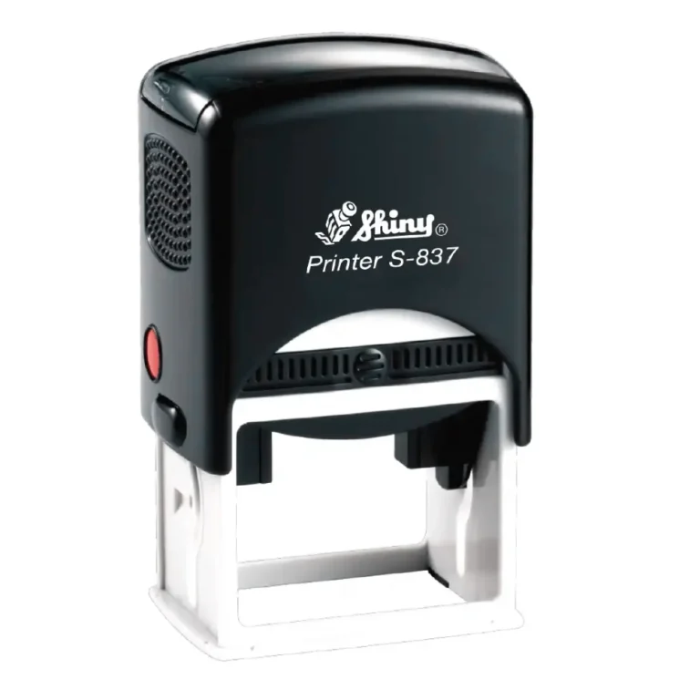 Shiny S-837 Self-Inking Rubber Stamp