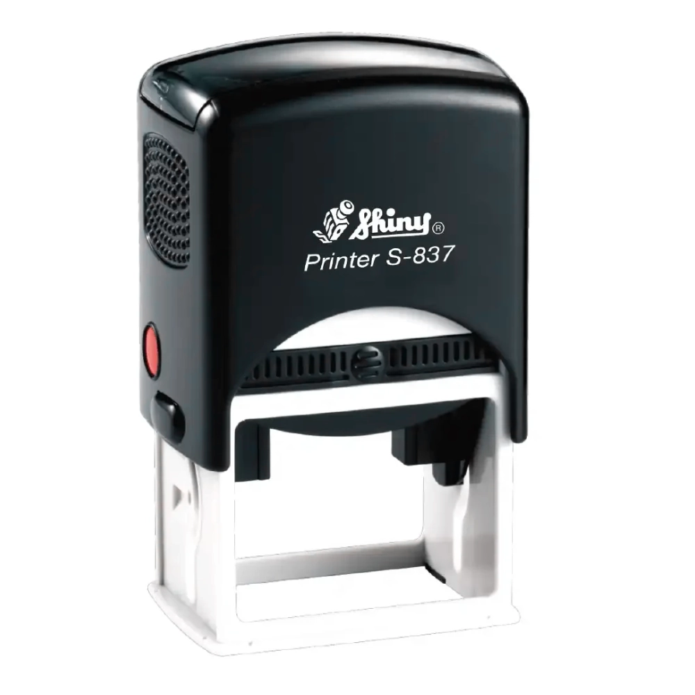 Shiny S-837 Self-Inking Rubber Stamp
