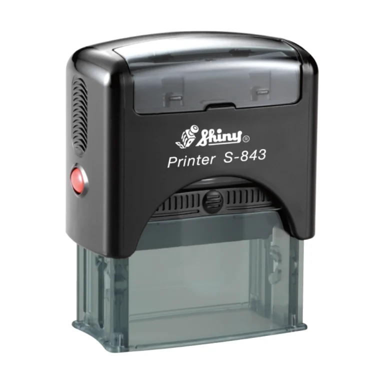 Shiny S-843 Self-Inking Rubber Stamp
