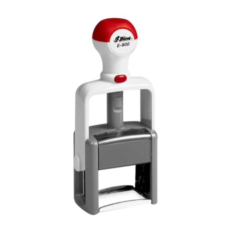 Shiny E-900 Heavy-Duty Self-Inking Rubber Stamp