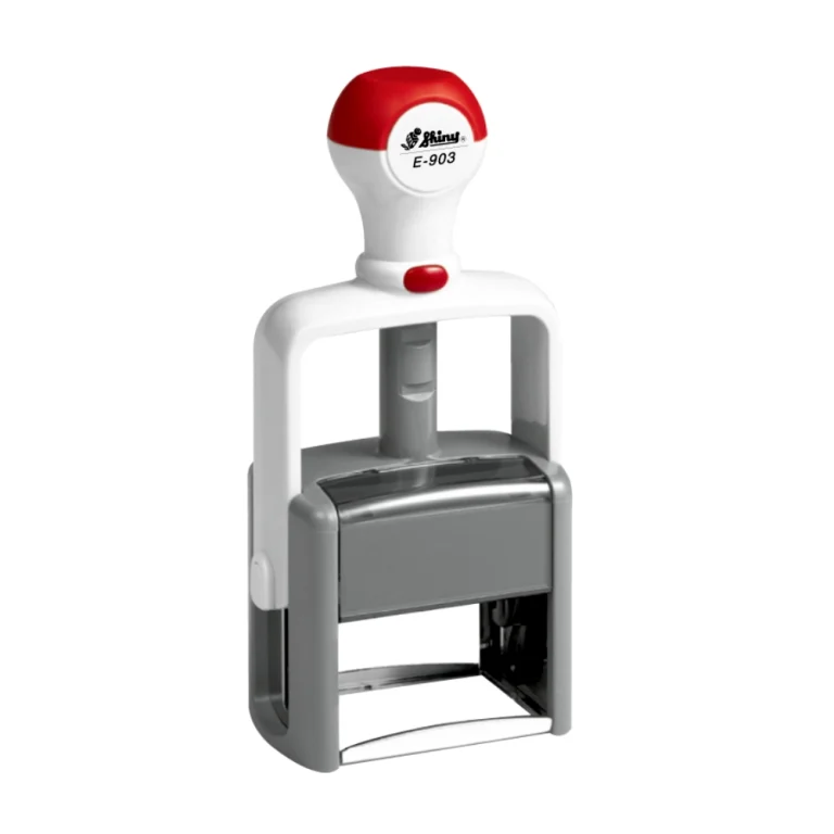 Shiny E-903 Heavy-Duty Self-Inking Rubber Stamp